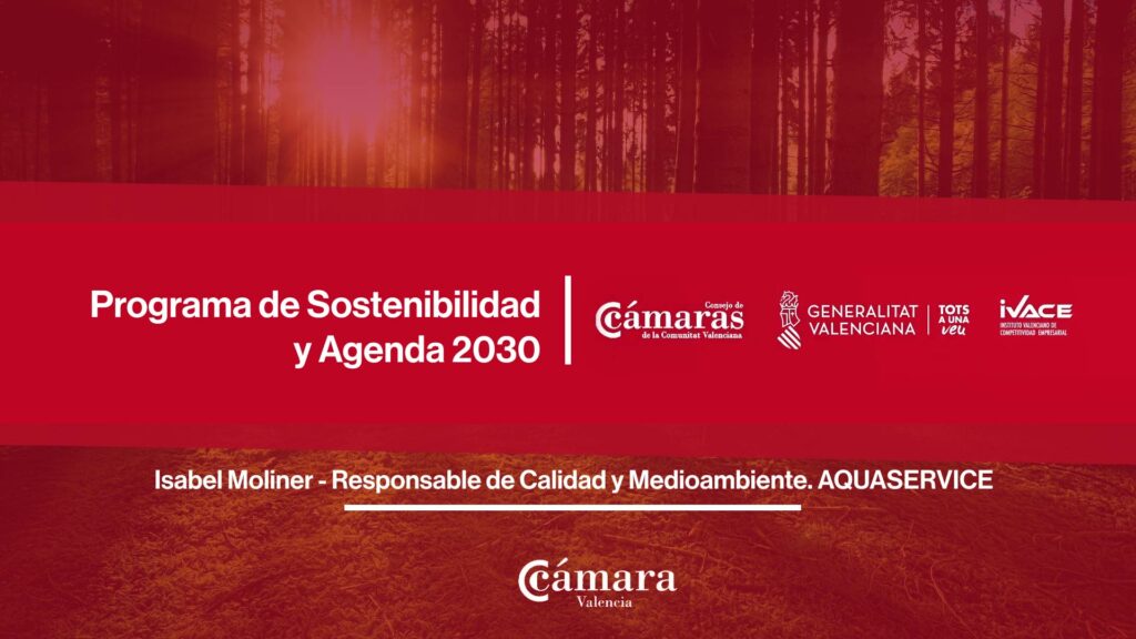 Isabel Moliner | ¿Qué hace AQUASERVICE para reducir la huella de carbono?