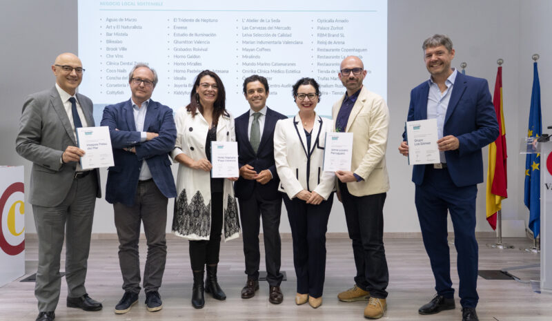 Más de 60 comercios y establecimientos de Valencia, reconocidos por su compromiso con la sostenibilidad y la eficiencia energética